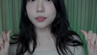 ASMR 스핏페인팅과 입소리, 초근접 렌즈ㄹㅋ