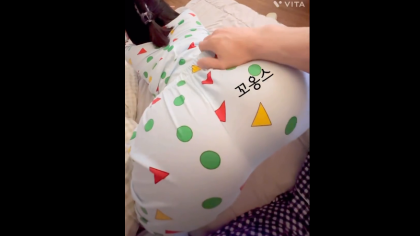 빵댕이 보고 반한 섹트녀 꼬옹스