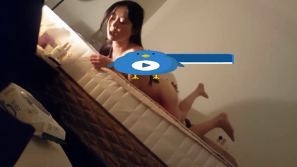 땡땡이 속옷 업소녀