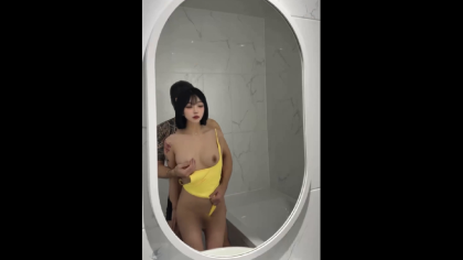 단발존예 섹스하는데 무심하네